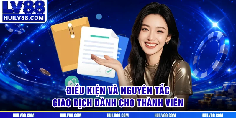 Điều kiện và nguyên tắc giao dịch dành cho thành viên