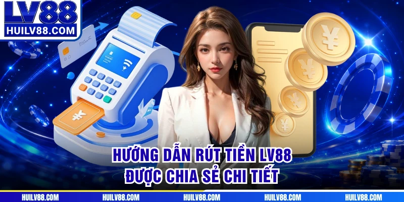 Hướng dẫn rút tiền LV88 được chia sẻ chi tiết
